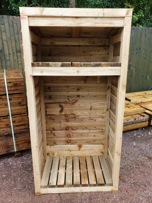 LOG STORE  72″ TALL x 33″ WIDE x 21″ DEEP  