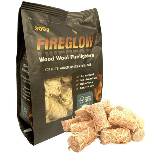 FIREGLOW WOODWOOL PER BAG 